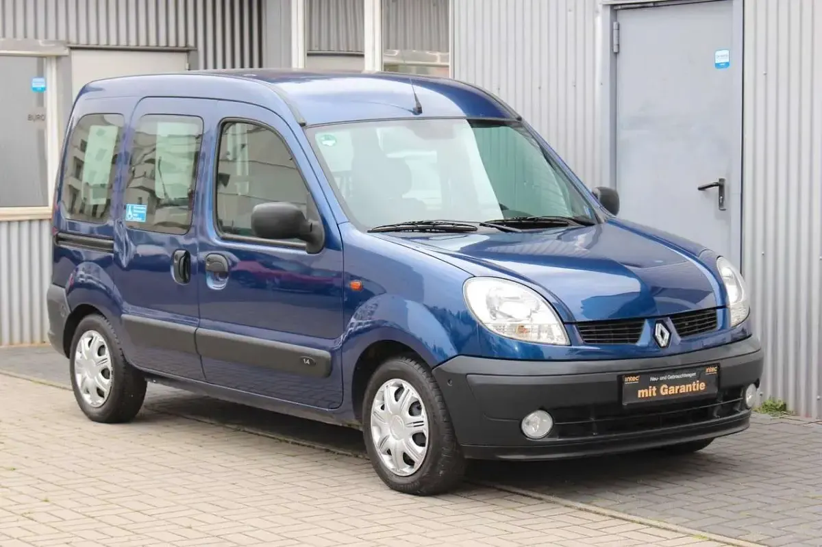 Brugt Renault Kangoo 75 HK (55 kW) 2002 Blå MPV