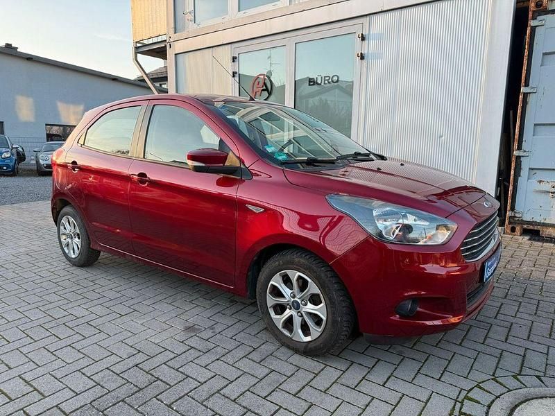 Gebraucht Ford Ka Plus Cool & Sound Edition 86 PS (63 kW) 2017 Rot Kleinwagen