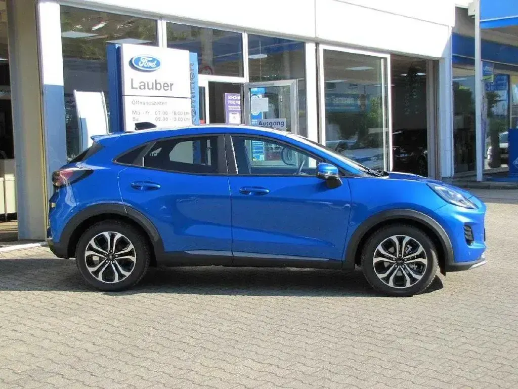 Gebraucht Ford Puma Titanium 125 PS (91 kW) 2025 Dynamicblau metallic (metallic) SUV