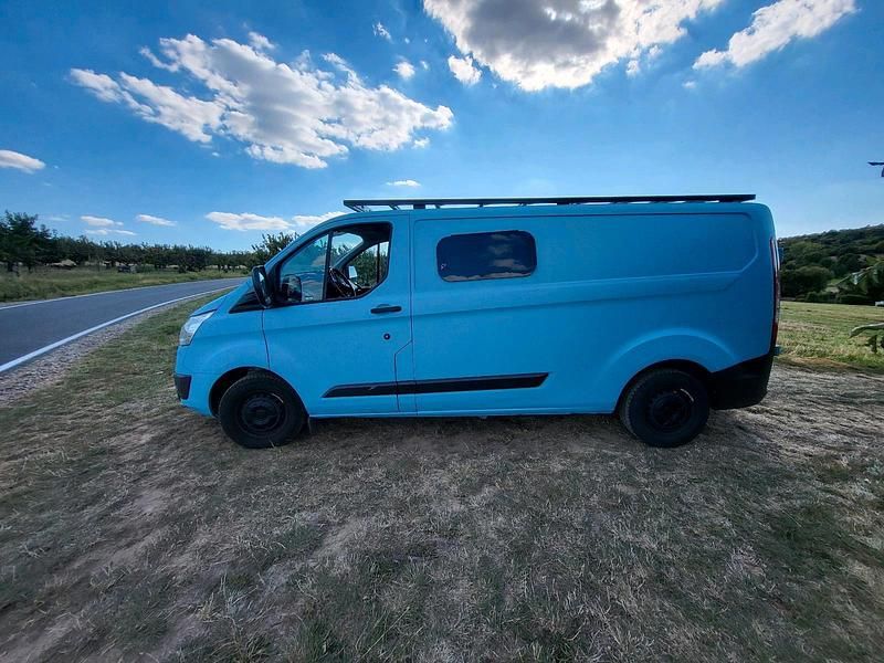 Usata Ford Transit Custom 131 CV (96 kW) 2017 Blu Monovolume