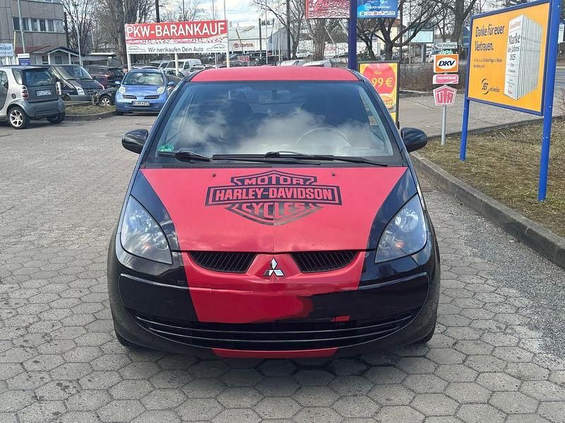 Gebraucht Mitsubishi Colt 95 PS (69 kW) 2008 Schwarz Kleinwagen