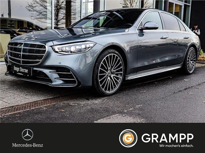Grau Gebraucht 2024 Mercedes S350 AMG Limousine | 103.600 € (Teuer) - Bild 1/4
