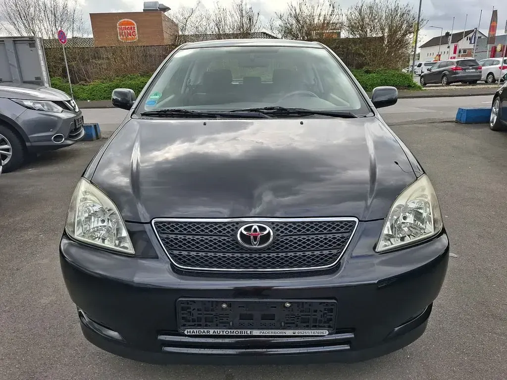 Gebraucht Toyota Corolla Sol 110 PS (80 kW) 2004 Schwarz Kleinwagen