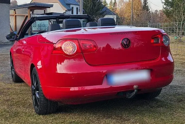 Gebraucht VW Eos 140 PS (102 kW) 2009 Rot Cabrio