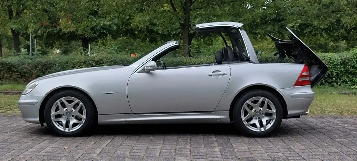 Gebraucht Mercedes SLK200 Edition 163 PS (119 kW) 2004 Silber Cabrio