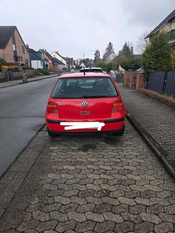 Gebraucht VW Golf III 75 PS (55 kW) 1999 Rot Kleinwagen