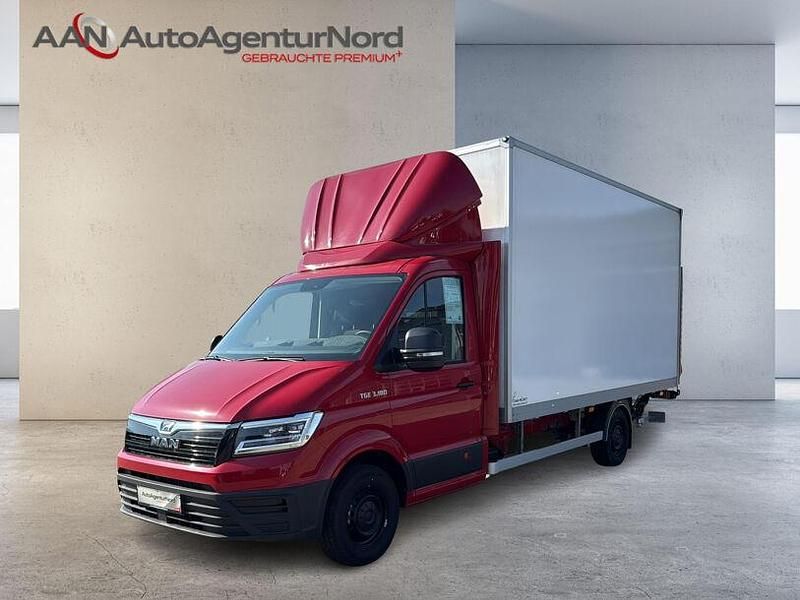 Neu MAN TGE 177 PS (130 kW) 2025 Rot Van
