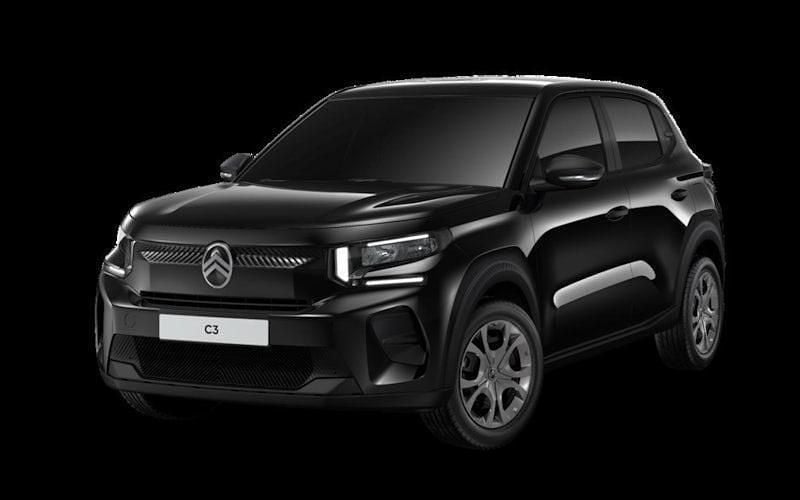 Schwarz Neu 2025 Citroën C3 PureTech Kleinwagen | 15.289 € (Superpreis) - Bild 1/4