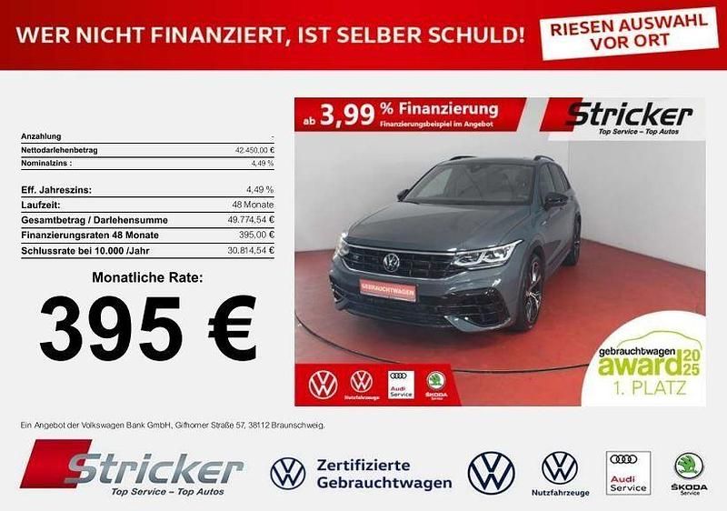 Delfingrau metallic Gebraucht 2022 VW Tiguan R SUV | 42.449 € (Fairer Preis) - Bild 1/4