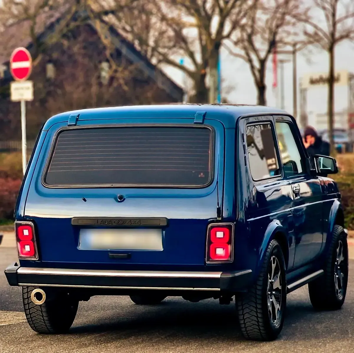 Gebraucht Lada niva 83 PS (61 kW) 2013 Blau SUV