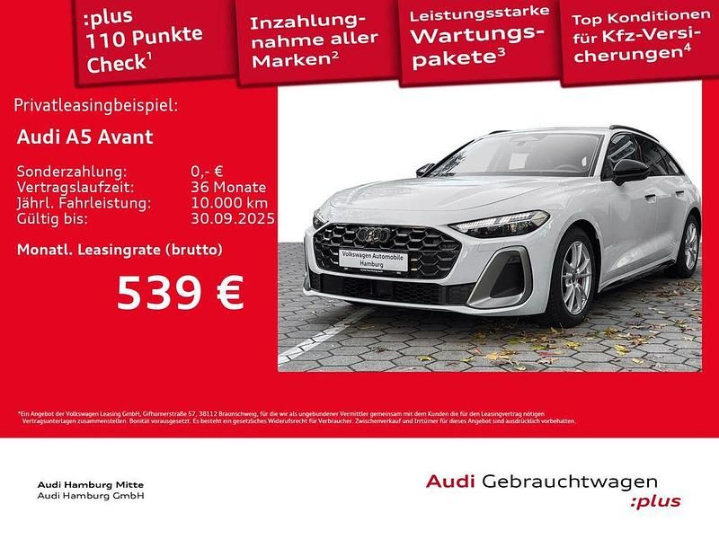 Gletscherweiß metallic Gebraucht 2024 Audi A5 Ambiente Coupé | 54.911 € (Guter Preis) - Bild 1/3