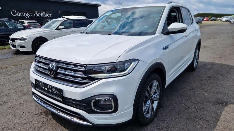 Weiß Gebraucht 2023 VW T-Cross R-line SUV | 23.499 € (Guter Preis) - Bild 1/4