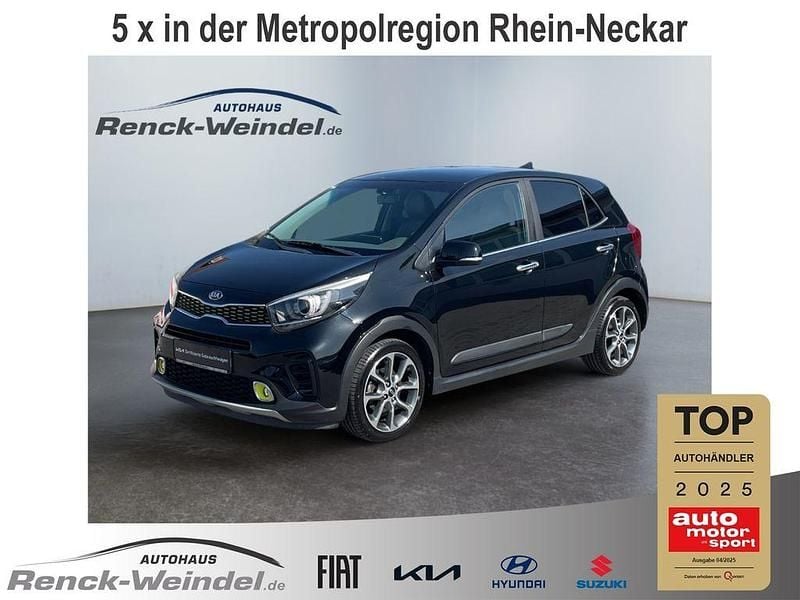 Gebraucht Kia Picanto X-Line 101 PS (74 kW) 2017 Schwarz Kleinwagen
