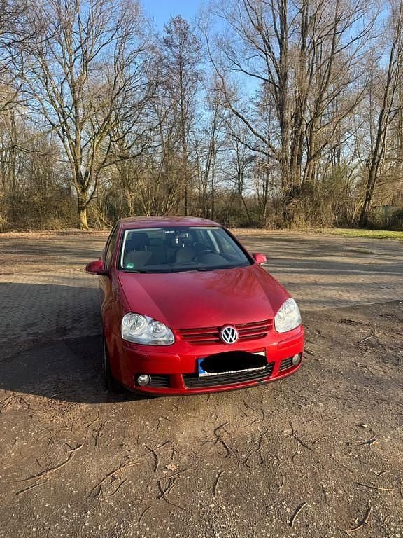 Gebraucht VW Golf VI United 105 PS (77 kW) 2009 Rot Kleinwagen