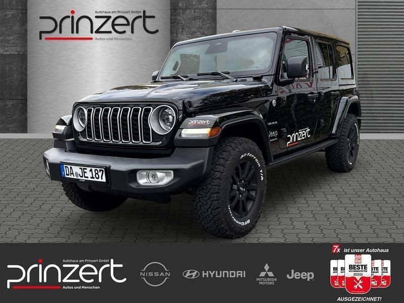 Schwarz Gebraucht 2024 Jeep Wrangler Sahara SUV | 61.670 € (Etwas zu teuer) - Bild 1/3
