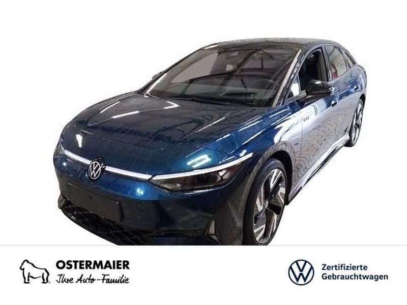 Aquamarinblau Gebraucht 2025 VW ID.7 GTX Limousine | 47.470 € - Bild 1/4