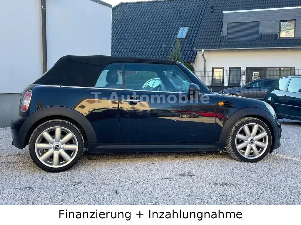 Gebraucht Mini One Cabriolet 98 PS (72 kW) 2011 Schwarz Cabrio
