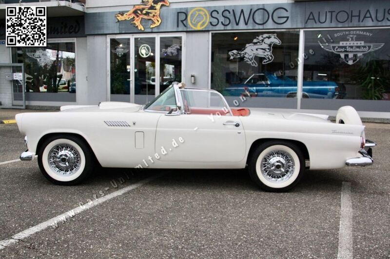 Weiß Gebraucht 1956 Ford Thunderbird Cabrio | 49.900 € - Bild 1/4