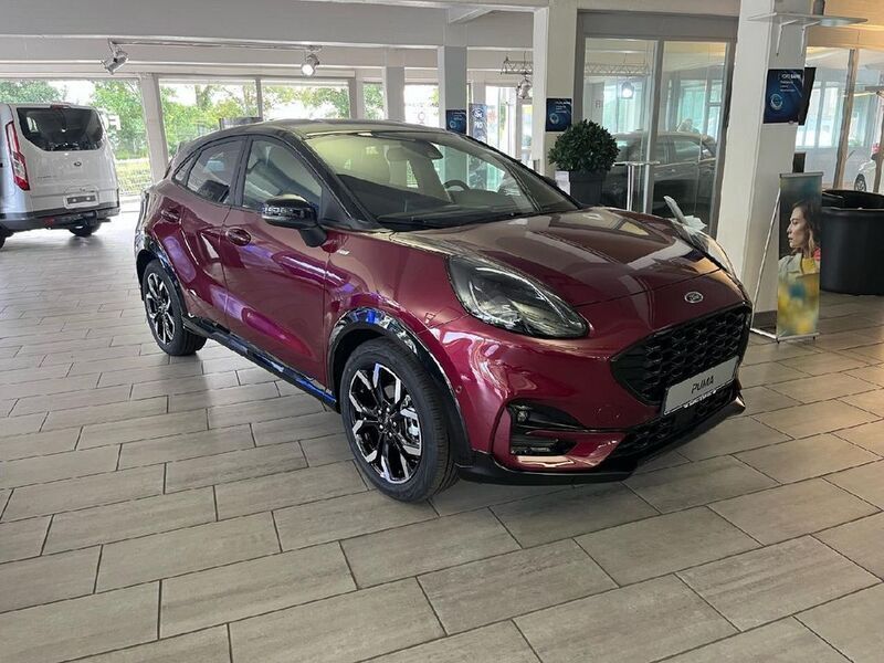Rot Neu 2024 Ford Puma ST-Line X SUV | 31.990 € (Teuer) - Bild 1/4