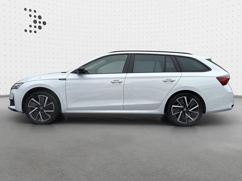 Neu Skoda Octavia SportLine 150 PS (110 kW) 2026 Moonweiss metallic Kombi