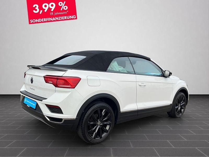 Gebraucht VW T-Roc Cabriolet Style 150 PS (110 kW) 2021 Weiß Cabrio