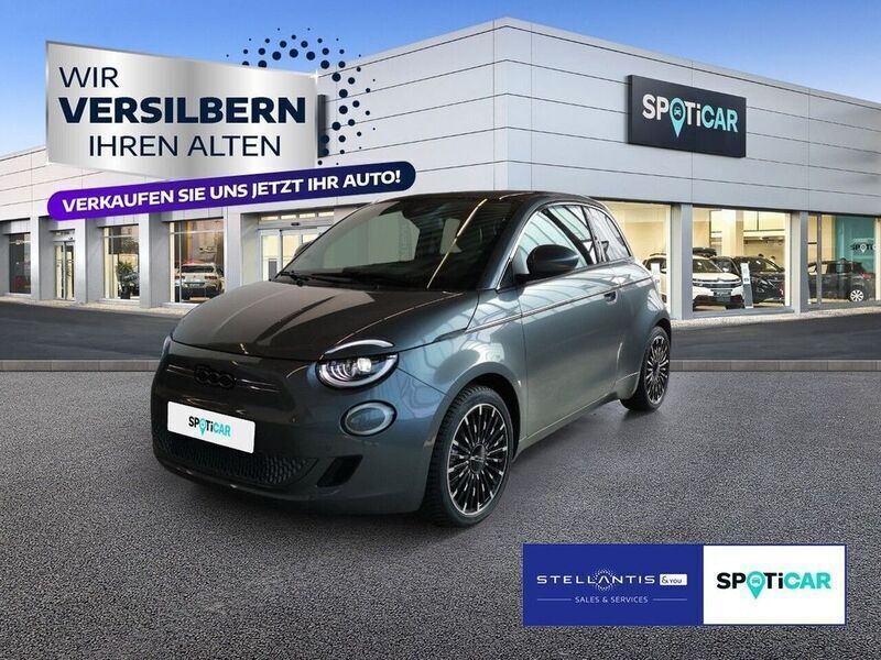 Grau Gebraucht 2023 Fiat 500e Limousine | 22.885 € (Fairer Preis) - Bild 1/4