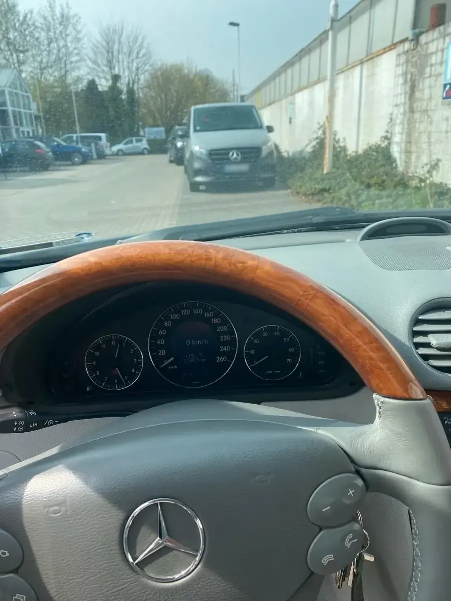 Gebraucht Mercedes 240 2005 Blau Coupé