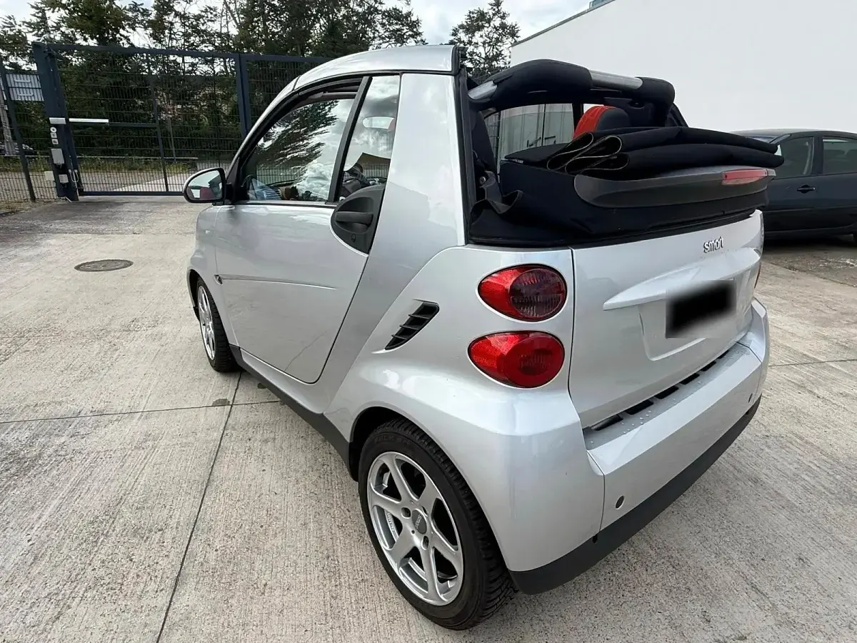 Gebraucht Smart ForTwo Cabrio 45 PS (33 kW) 2008 Silber Cabrio
