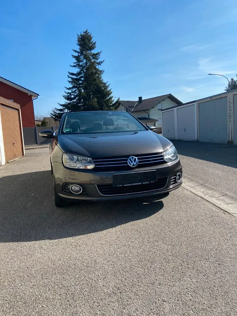 Brugt VW Eos 211 HK (155 kW) 2011 Brun Cabriolet