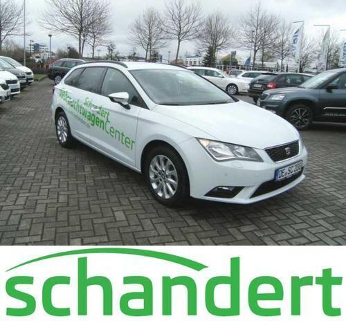 Gebraucht Seat Leon Style 150 PS (110 kW) 2014 Weiß metallic Kombi