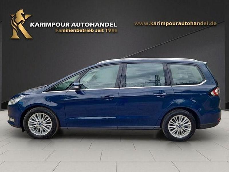 Gebraucht Ford Galaxy Titanium 241 PS (177 kW) 2018 Blazerblau Van / Kleinbus