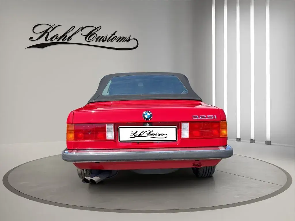 Gebraucht BMW 325 Performance 170 PS (125 kW) 1989 Rot Cabrio