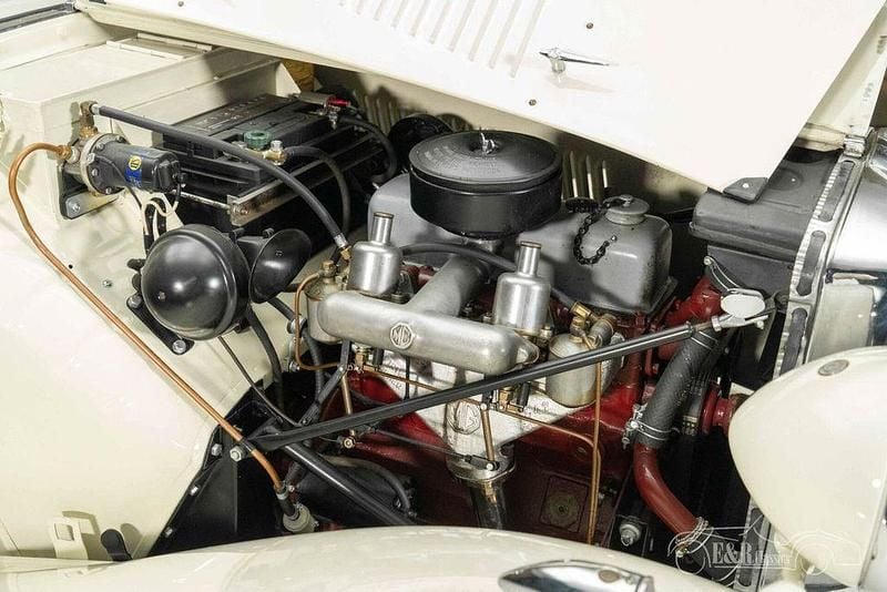 Gebraucht MG TD 54 PS (39 kW) 1953 Weiß Cabrio