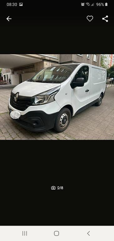 Gebraucht Renault Trafic Basis 121 PS (88 kW) 2018 Weiß Van / Kleinbus