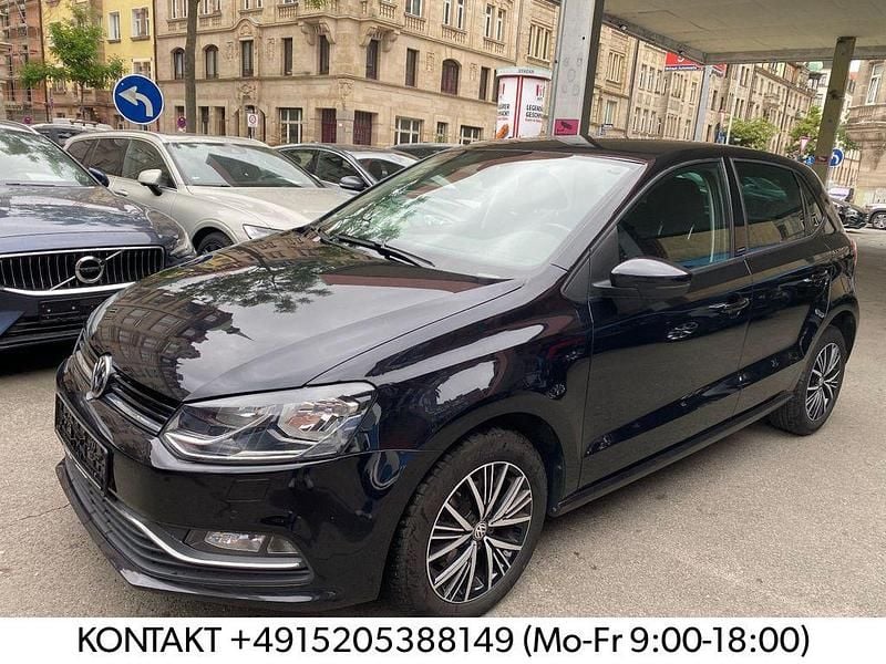 Schwarz Gebraucht 2016 VW Polo Allstar Limousine | 9.990 € (Guter Preis) - Bild 1/4