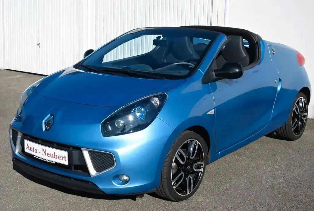Gebraucht Renault Wind Dynamique 101 PS (74 kW) 2010 Blau majorelle Cabrio
