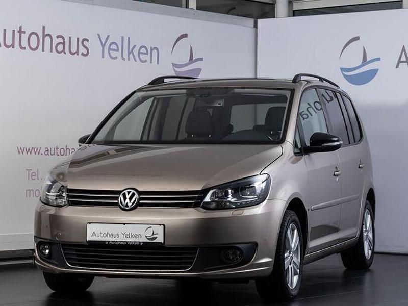 Gebraucht VW Touran Match 140 PS (102 kW) 2012 Beige Van / Kleinbus