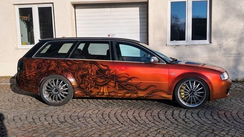 Gebraucht Audi RS6 Ambiente 450 PS (330 kW) 2004 Orange Kombi