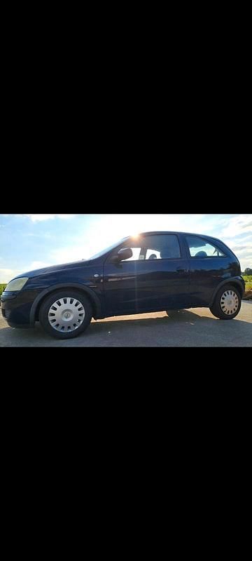 Blau Gebraucht 2003 Opel Corsa Kleinwagen | 249 € (Superpreis) - Bild 1/4