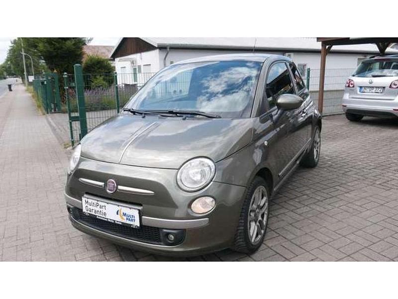 Gebraucht Fiat 500 69 PS (50 kW) 2010 Chamonixgruen (metallic) Limousine
