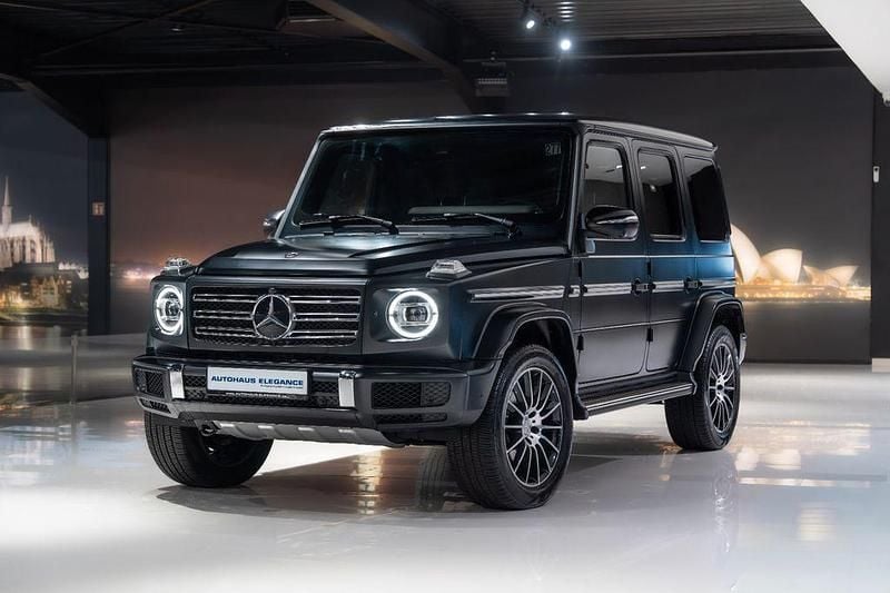 Schwarz Gebraucht 2023 Mercedes G500 AMG line SUV | 131.980 € (Superpreis) - Bild 1/4