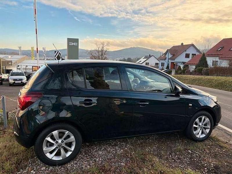 Gebraucht Opel Corsa drive 101 PS (74 kW) 2016 Grün Kleinwagen