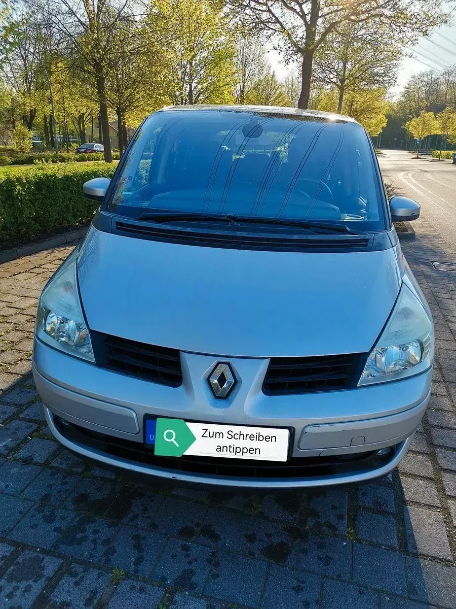 Gebraucht Renault Espace Expression 139 PS (102 kW) 2006 Silber Van / Kleinbus