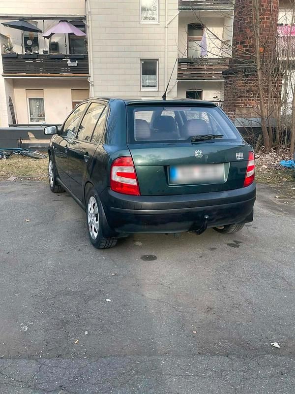 Gebraucht Skoda Fabia 65 PS (47 kW) 2006 Grün Kleinwagen