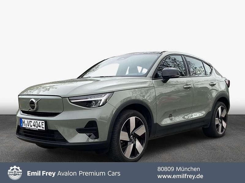 Grün Gebraucht 2023 Volvo EC40 SUV | 35.890 € (Fairer Preis) - Bild 1/4