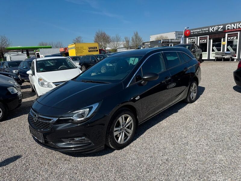 Schwarz Gebraucht 2016 Opel Astra Dynamic Kombi | 9.990 € (Superpreis) - Bild 1/4