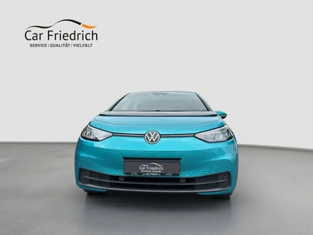Gebraucht VW ID.3 Pro Performance 150 kW (204 PS) 2021 Makenatürkis metallic (metallic) Kleinwagen
