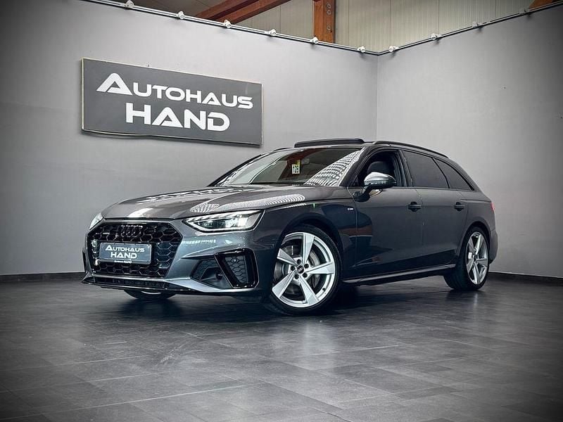 Grau Gebraucht 2021 Audi A4 S-Line Limousine | 35.590 € (Fairer Preis) - Bild 1/4