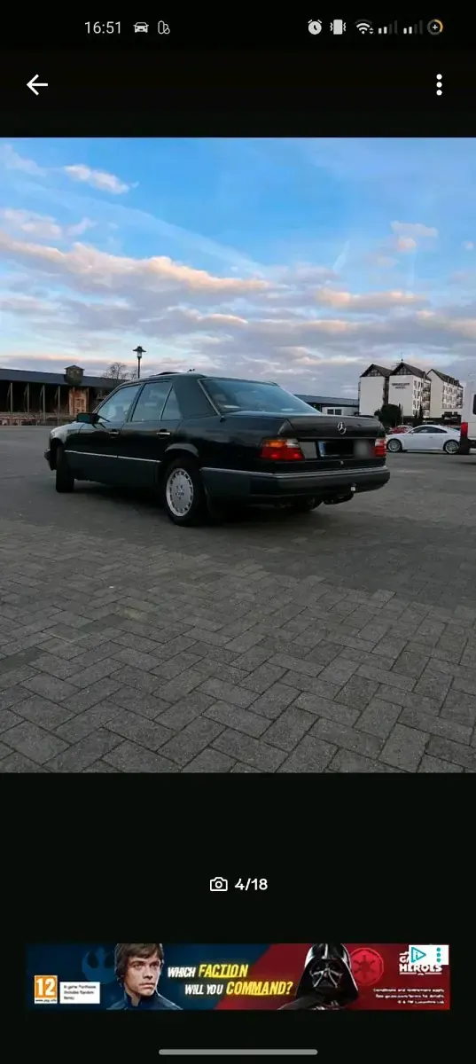 Gebraucht Mercedes E260 160 PS (117 kW) 1989 Limousine
