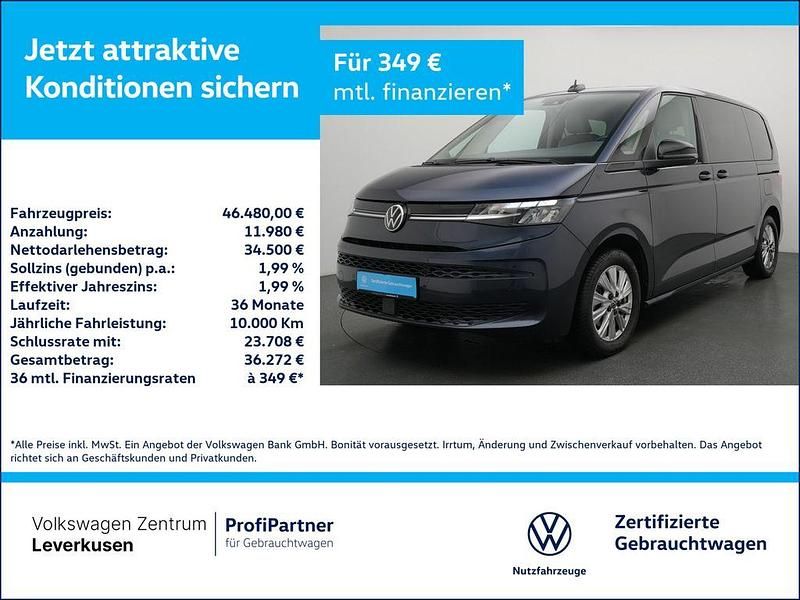 Gebraucht VW Multivan Life 150 PS (110 kW) 2025 Starlightblue Van